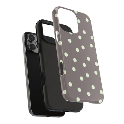 Yellow Polka Phone Case