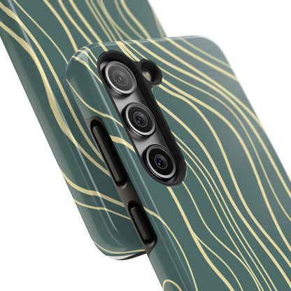 Yellow Lines Phone Cases