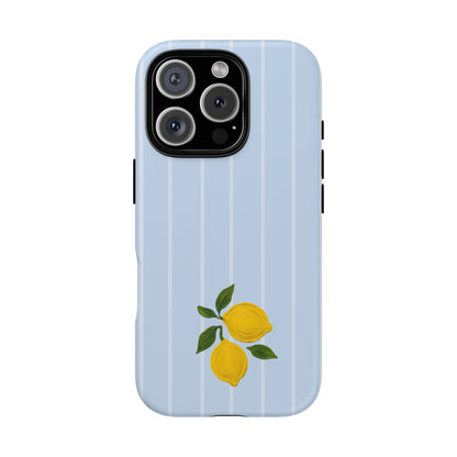 Lemon Blue Phone Cases