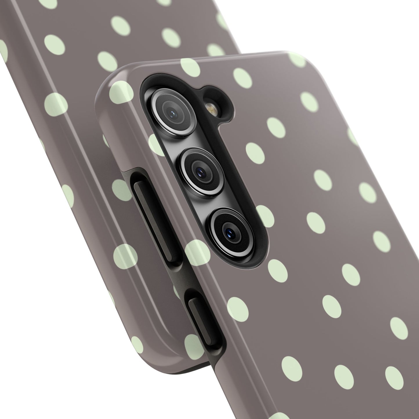 Yellow Polka Phone Case