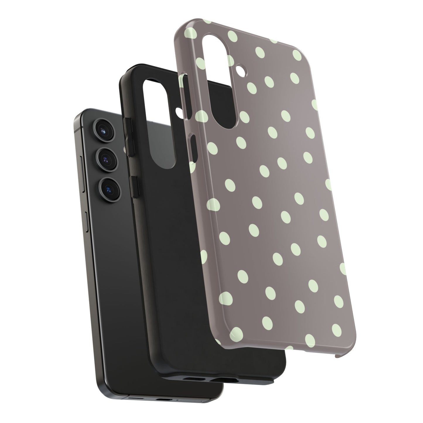 Yellow Polka Phone Case