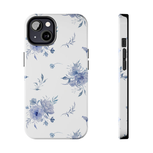 Blue Floral Phone Case