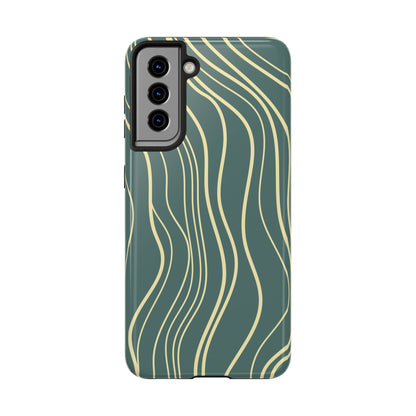 Yellow Lines Phone Cases