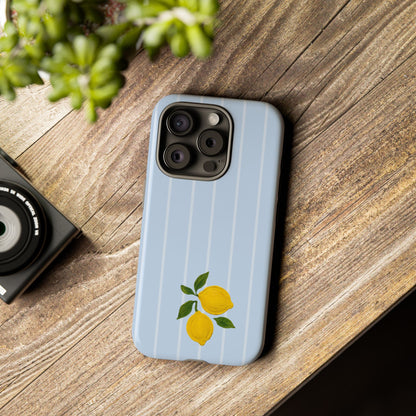 Lemon Blue Phone Cases