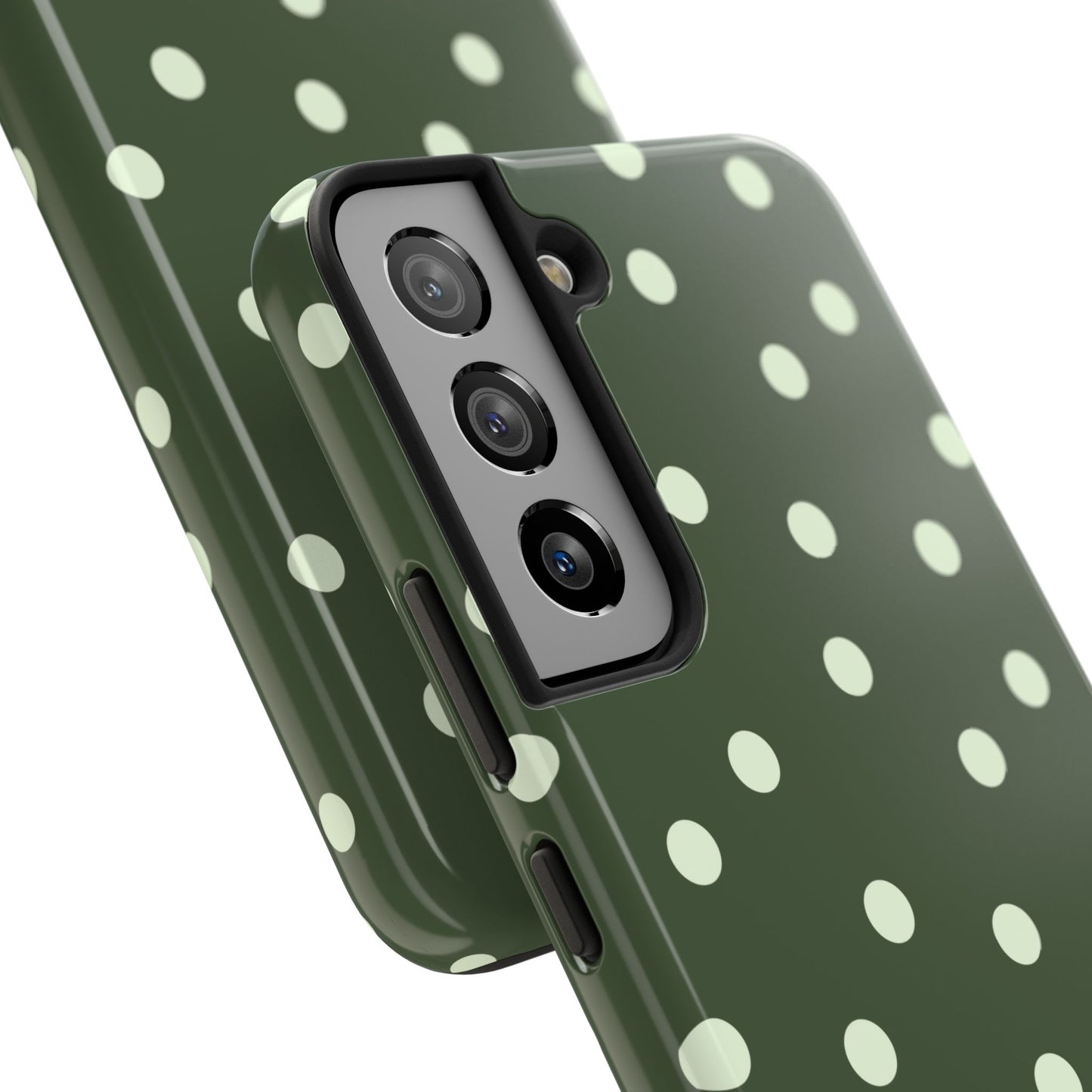 Olive Polka Phone Case