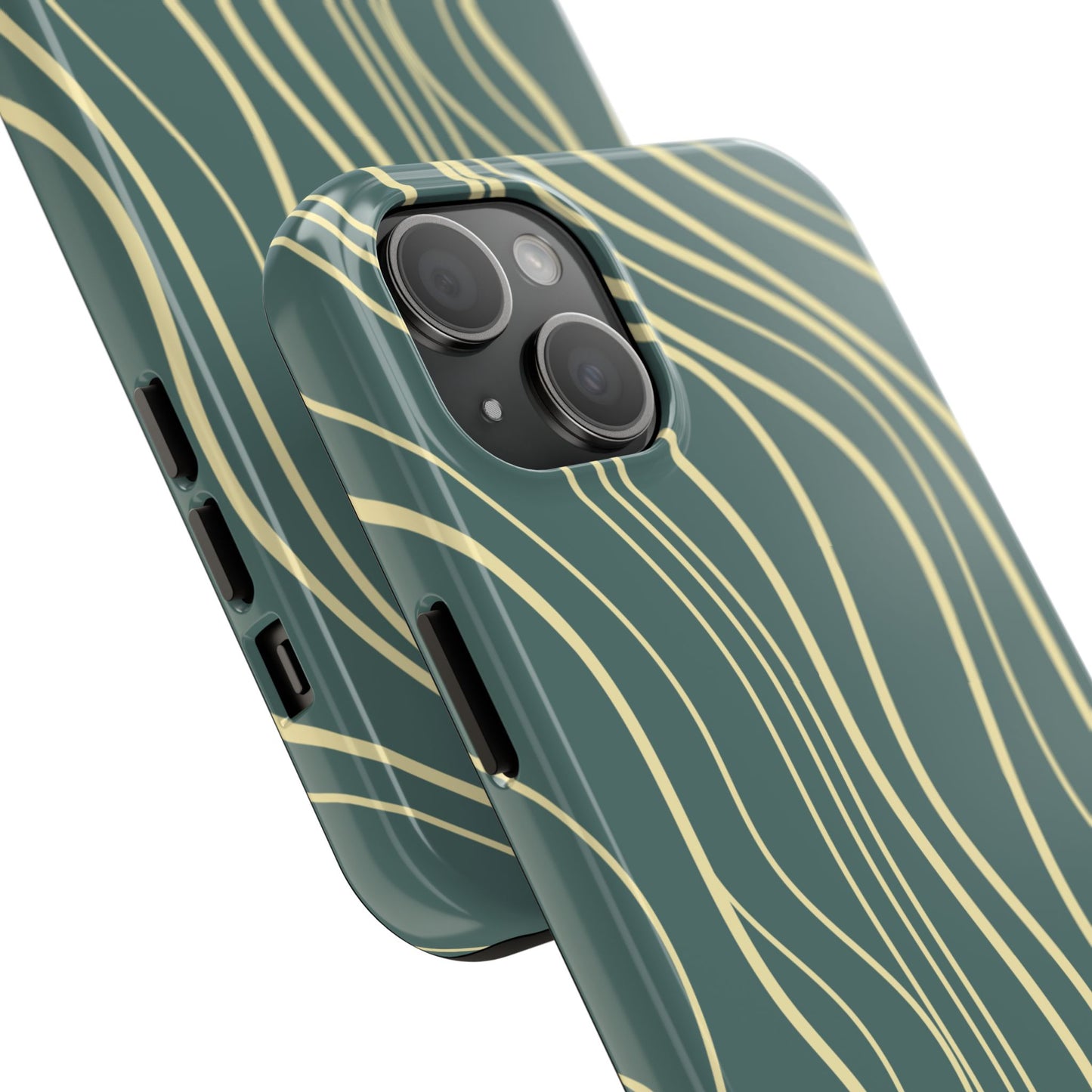 Yellow Lines Phone Cases