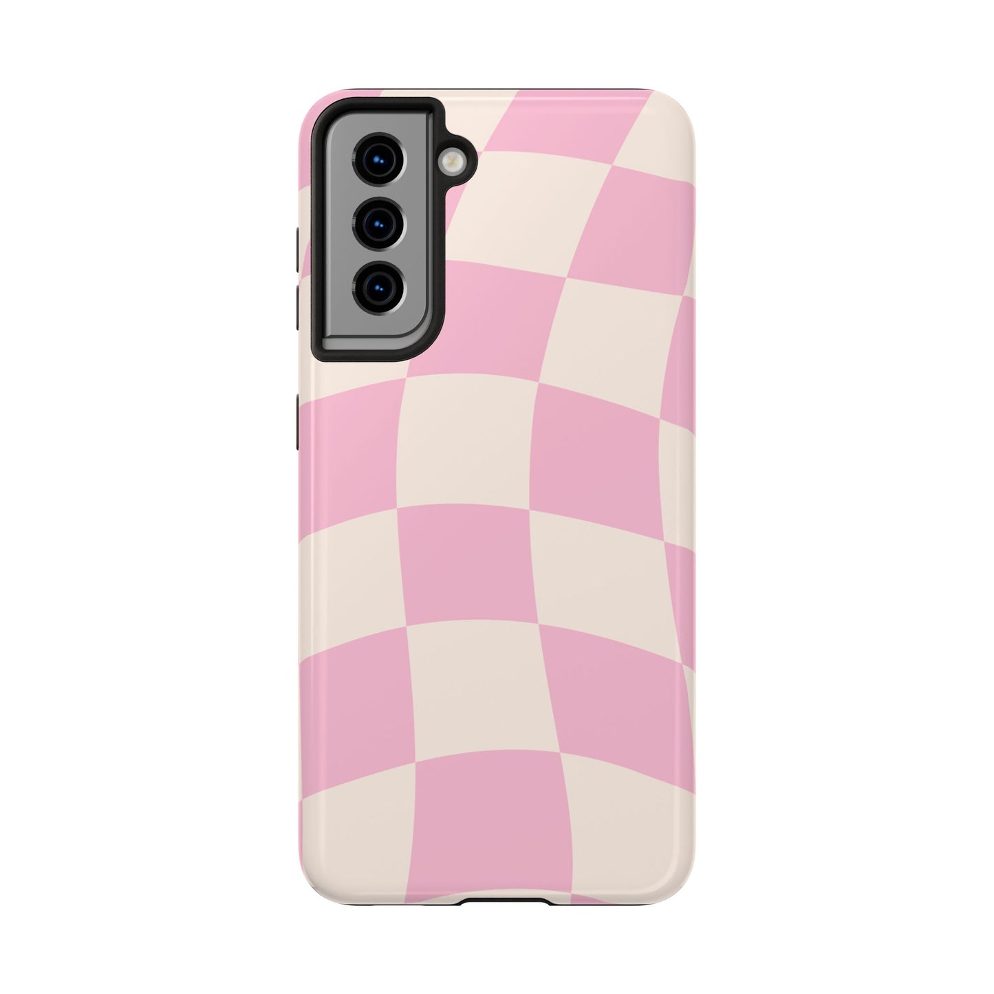 Blush Pink Gingham Phone Case