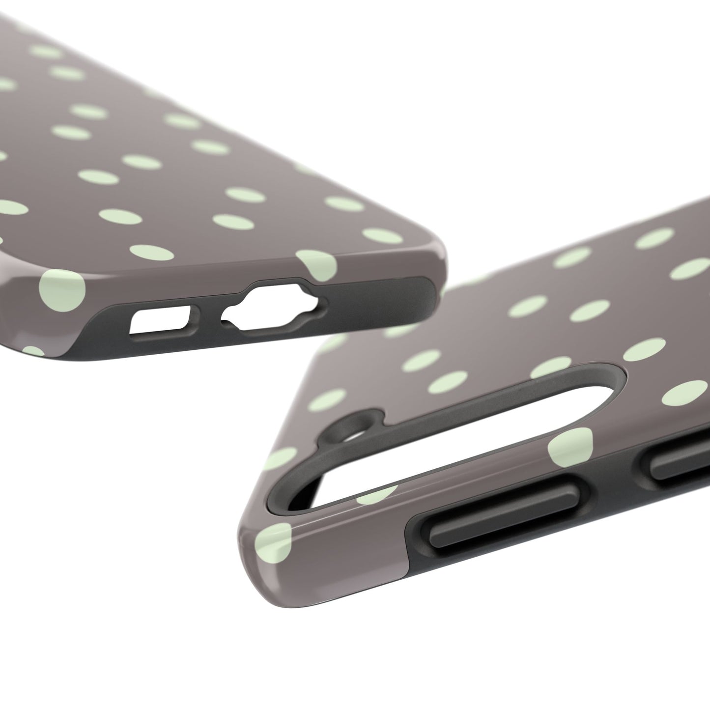 Yellow Polka Phone Case