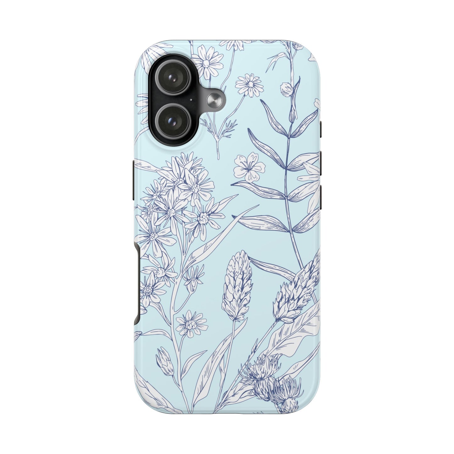 Blue Floral Phone Case