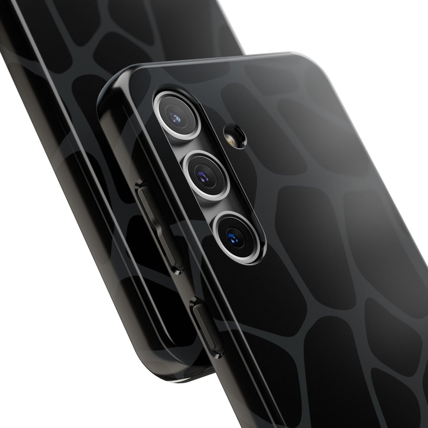 Black Giraffe Print Phone Case