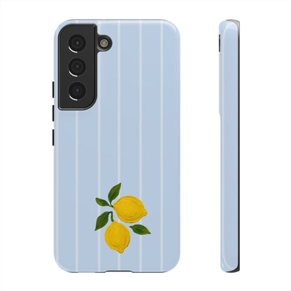 Lemon Blue Phone Cases