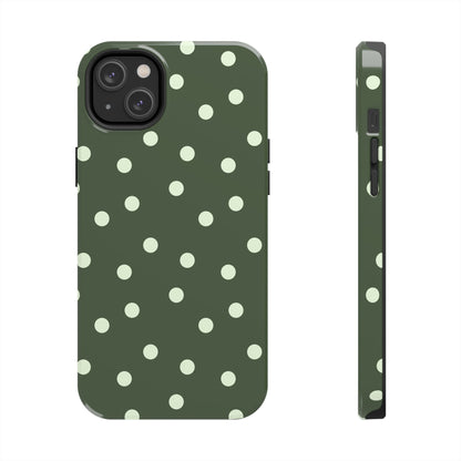 Olive Polka Phone Case