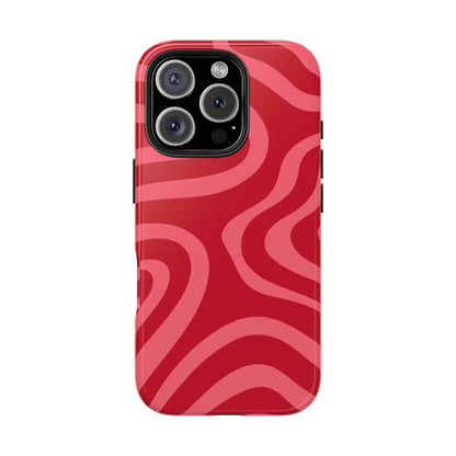 Red Wave  Phone Cases