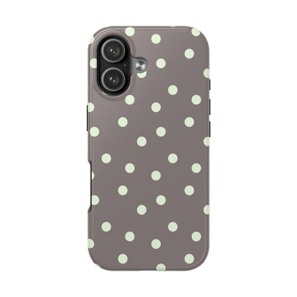 Yellow Polka Phone Case