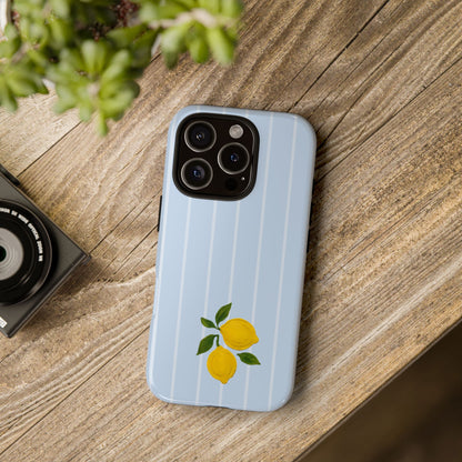 Lemon Blue Phone Cases