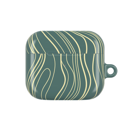 Yellow Lines AirPod Cases