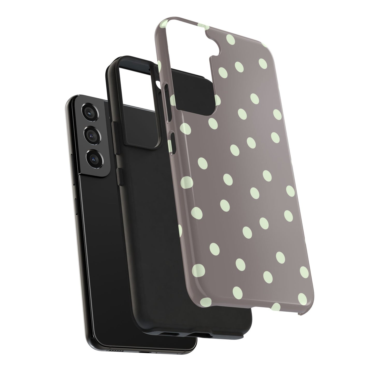 Yellow Polka Phone Case