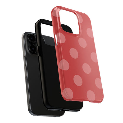 Red Polka Phone Case