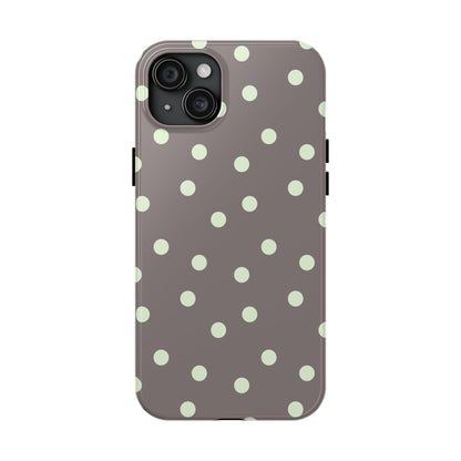 Yellow Polka Phone Case