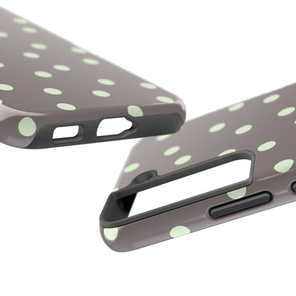 Yellow Polka Phone Case