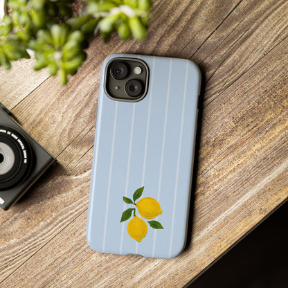 Lemon Blue Phone Cases