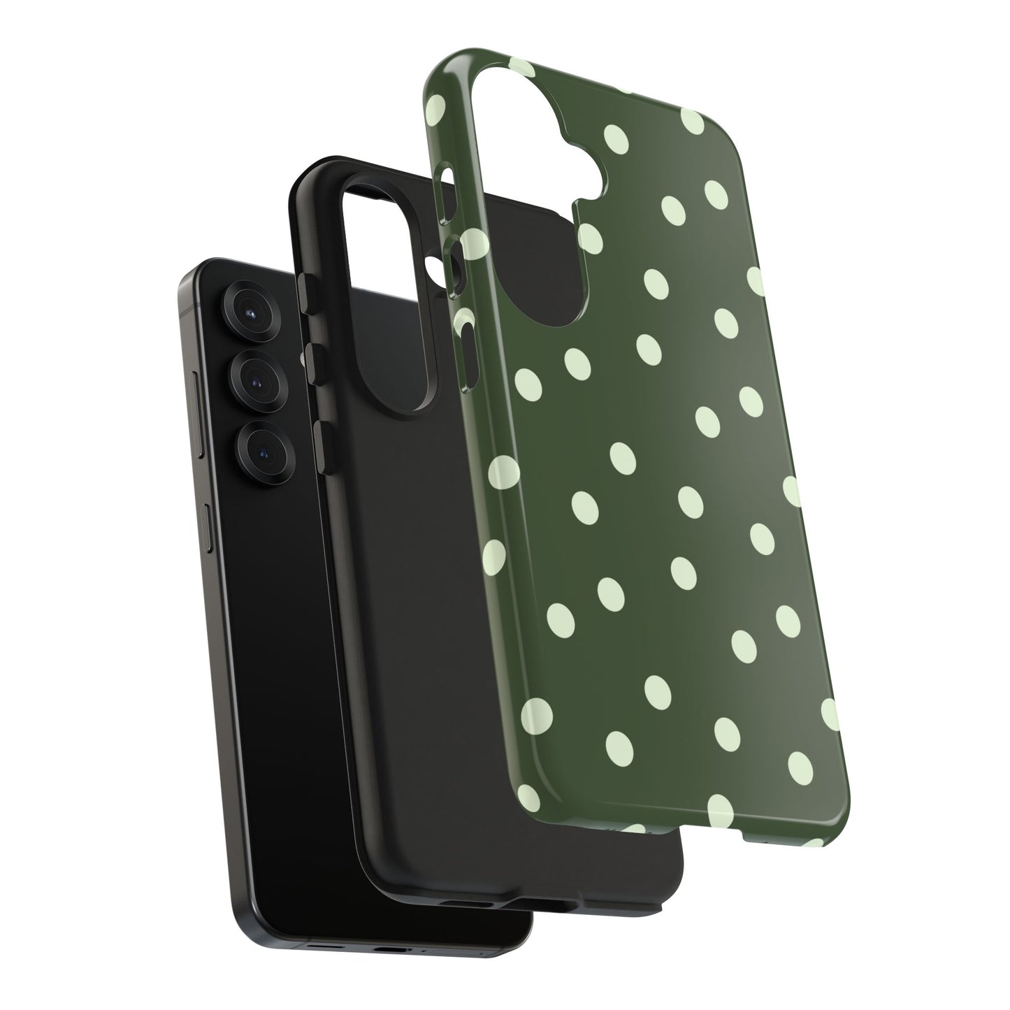 Olive Polka Phone Case