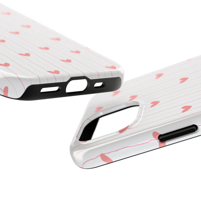 Heart Lines Phone Case