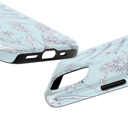 Blue Floral Phone Case