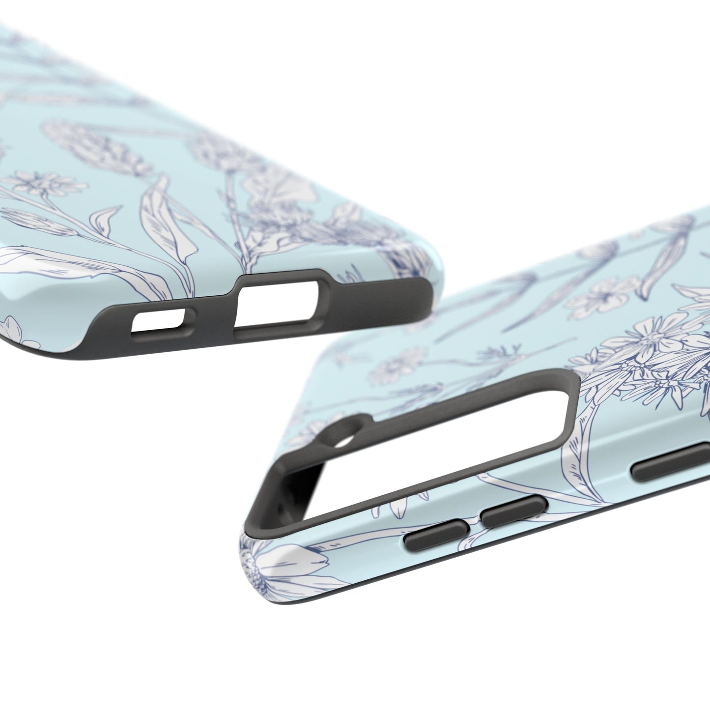 Blue Floral Phone Case