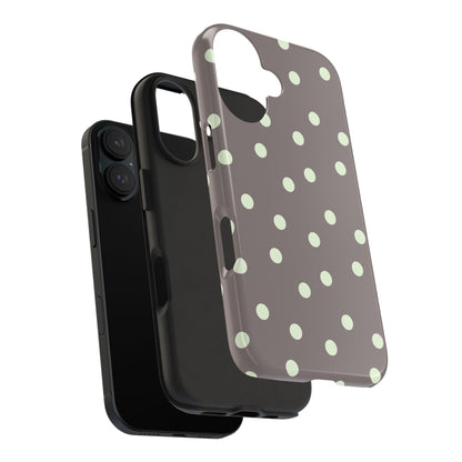 Yellow Polka Phone Case