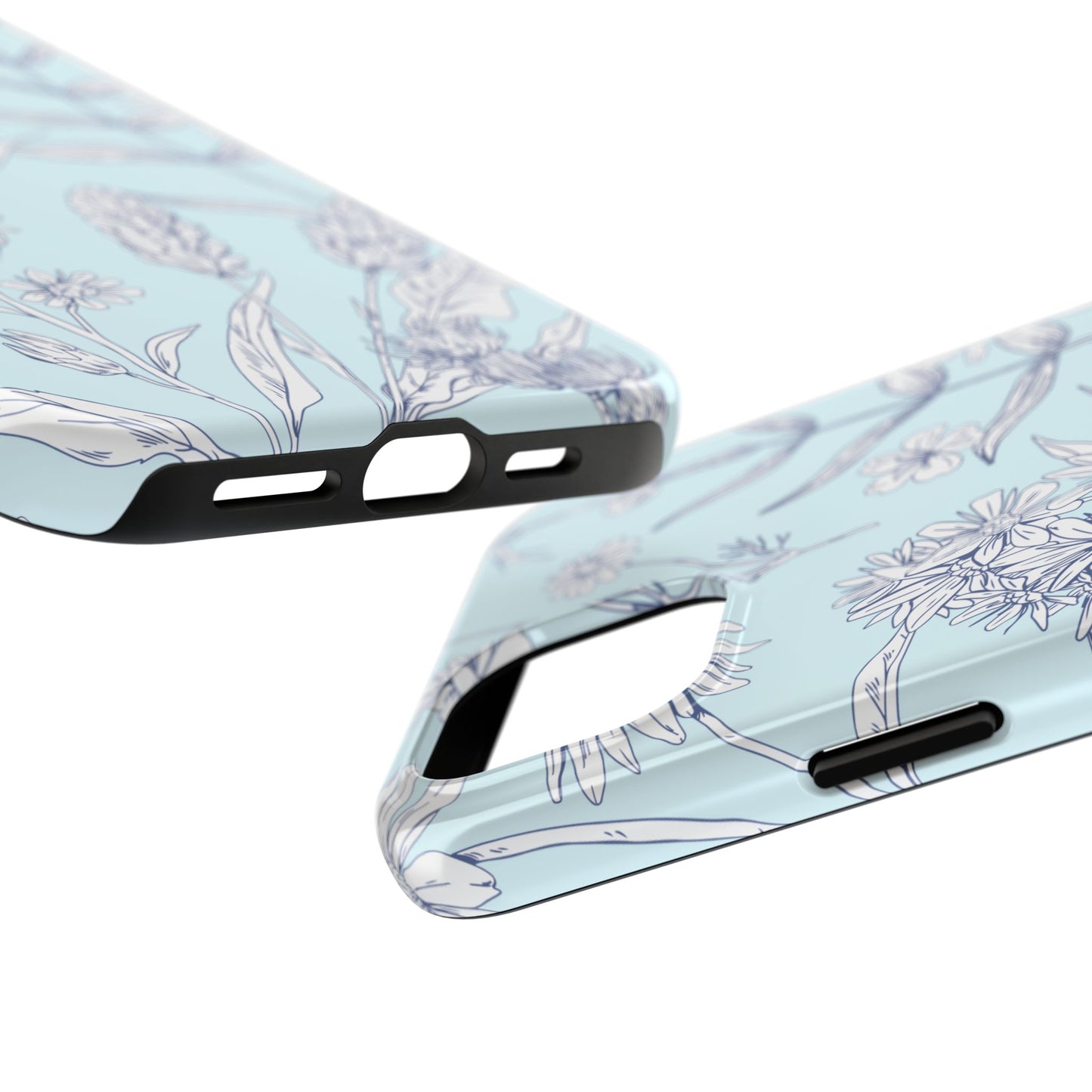 Blue Floral Phone Case