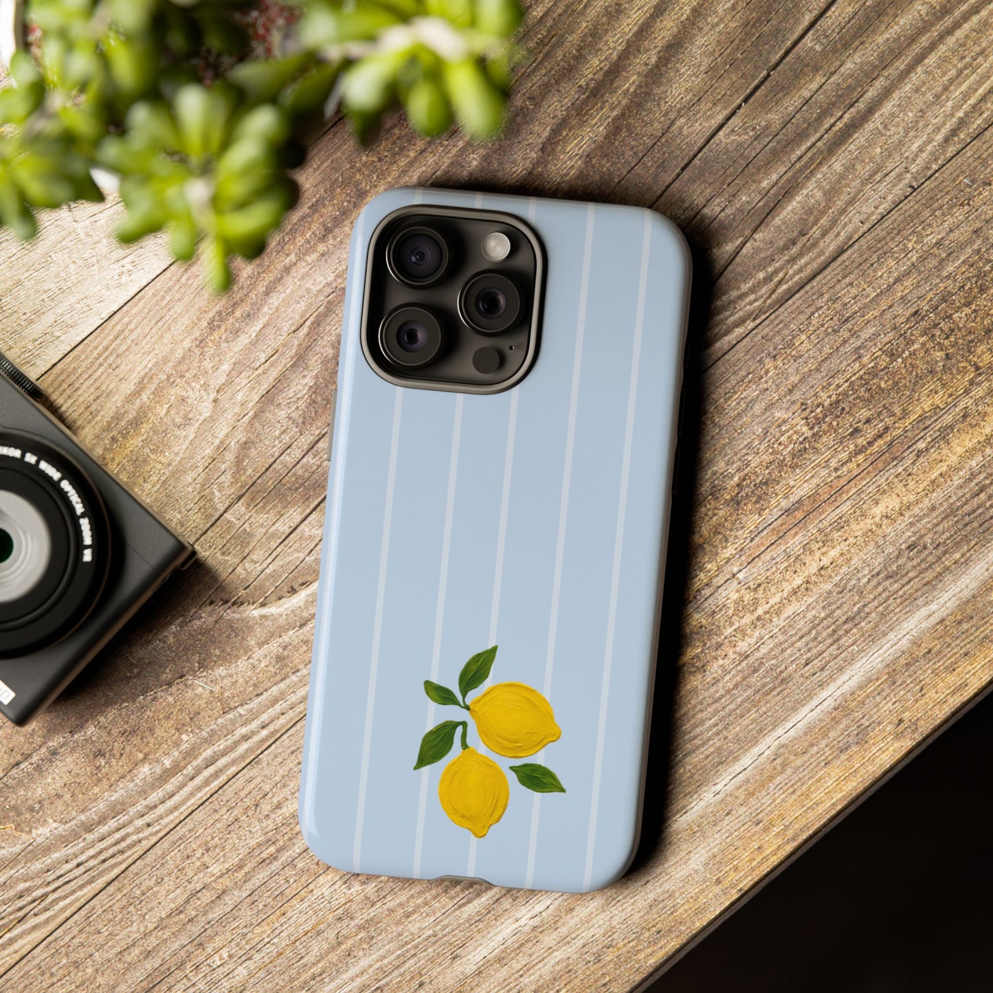 Lemon Blue Phone Cases