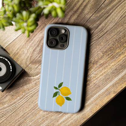 Lemon Blue Phone Cases