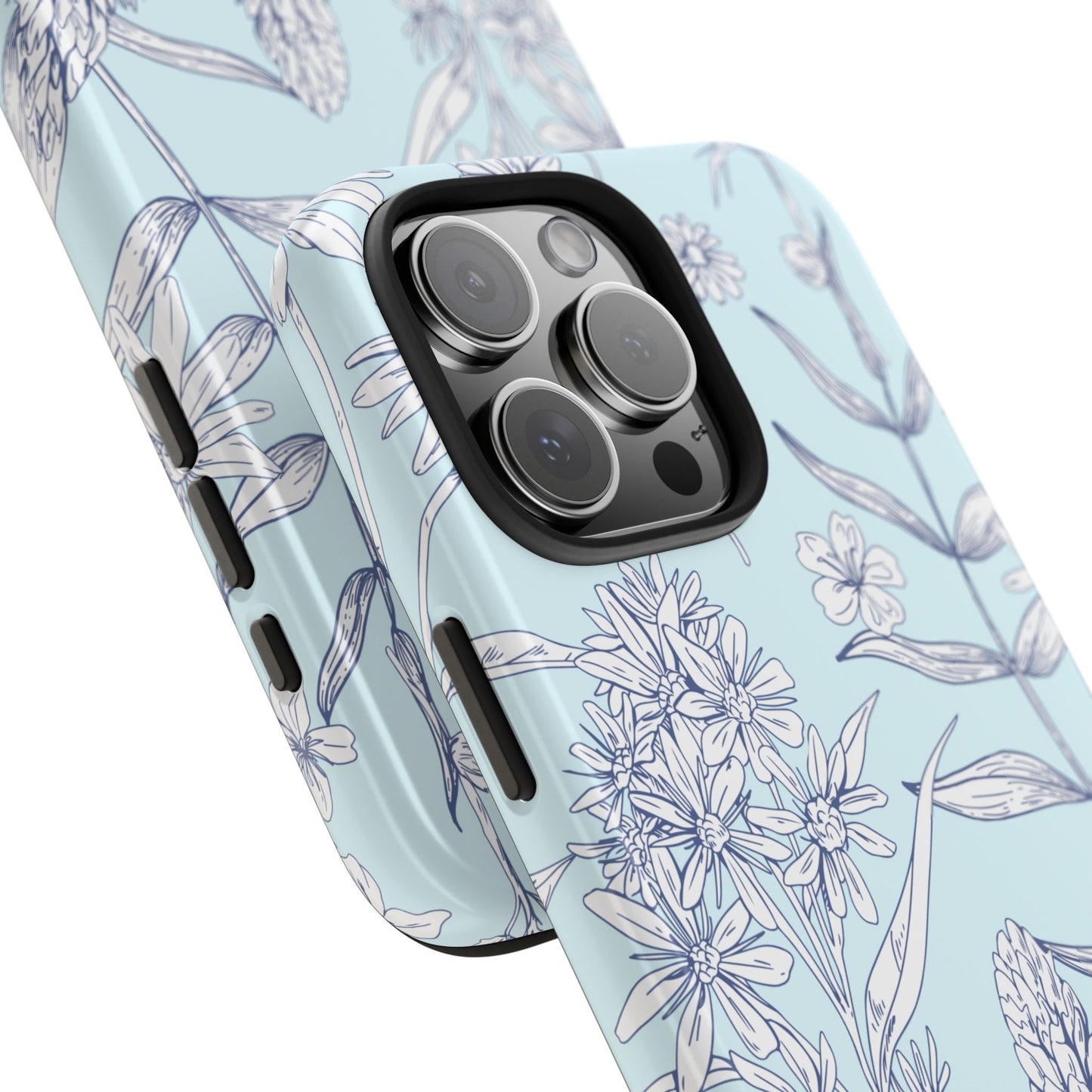 Blue Floral Phone Case