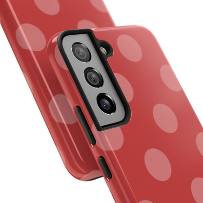 Red Polka Phone Case