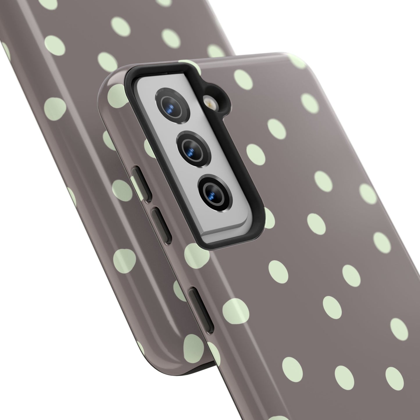 Yellow Polka Phone Case