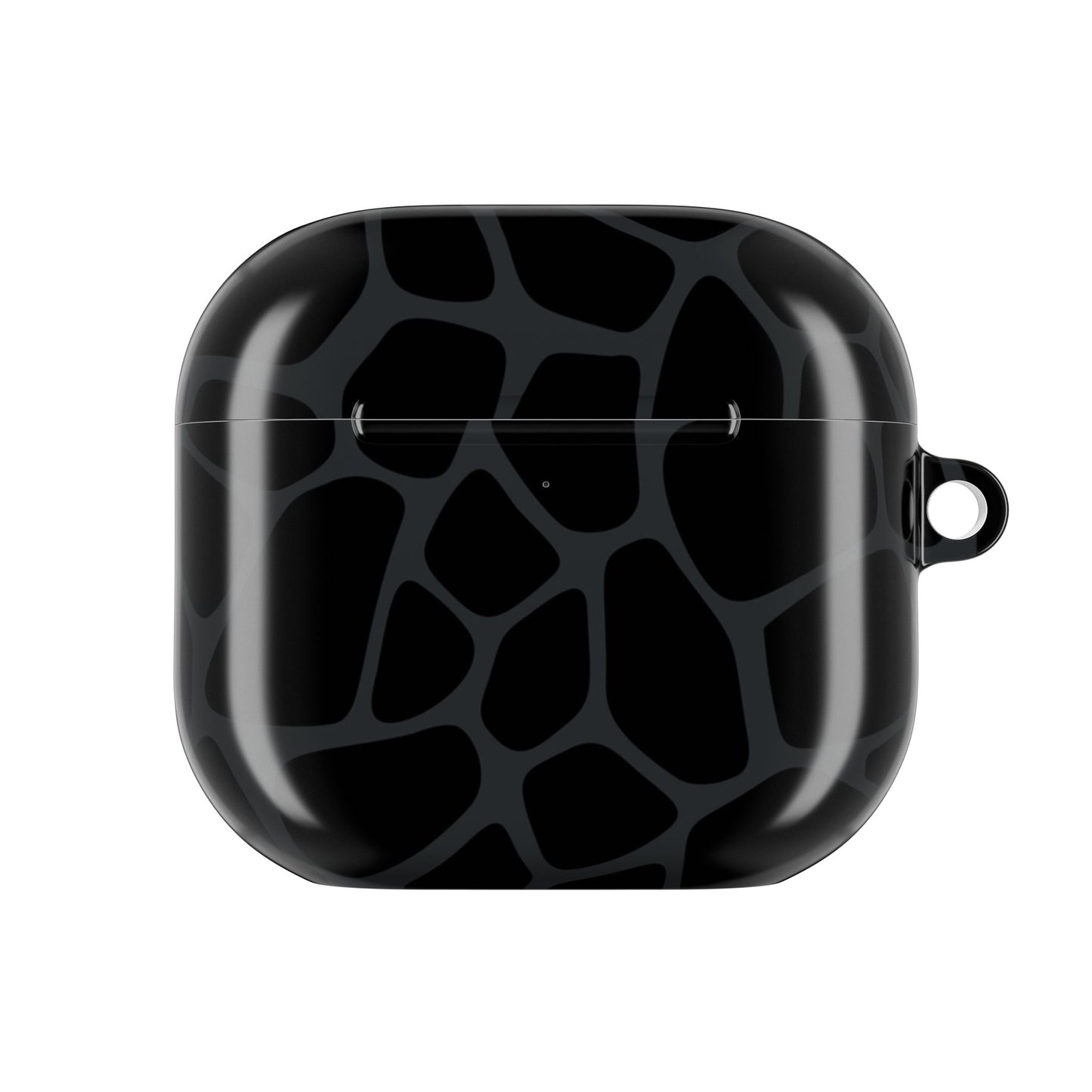 Black Giraffe Print AirPod Cases