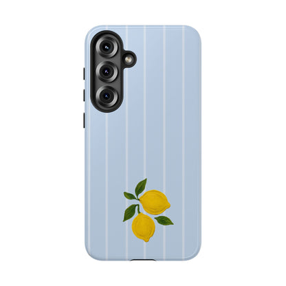 Lemon Blue Phone Cases