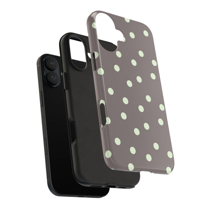 Yellow Polka Phone Case