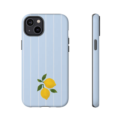 Lemon Blue Phone Cases