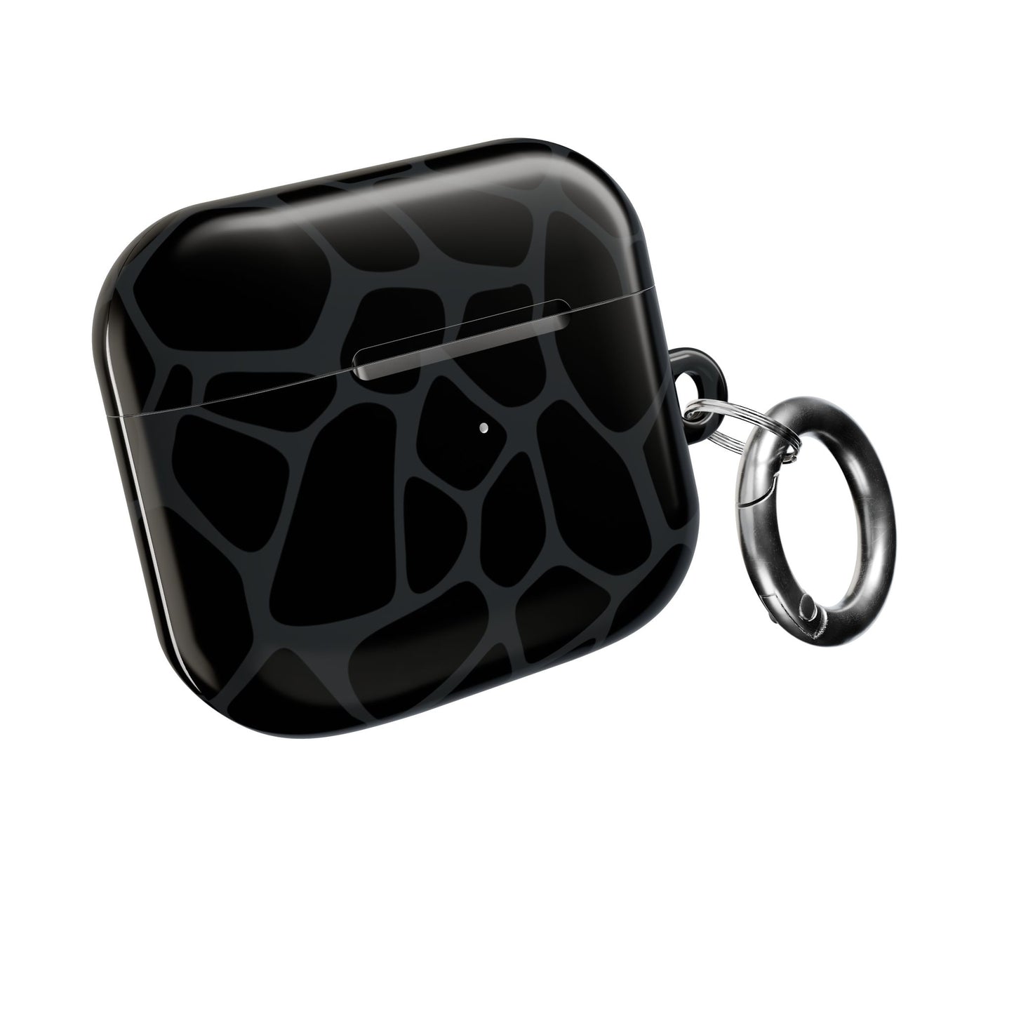 Black Giraffe Print AirPod Cases