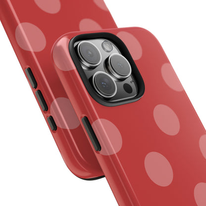 Red Polka Phone Case