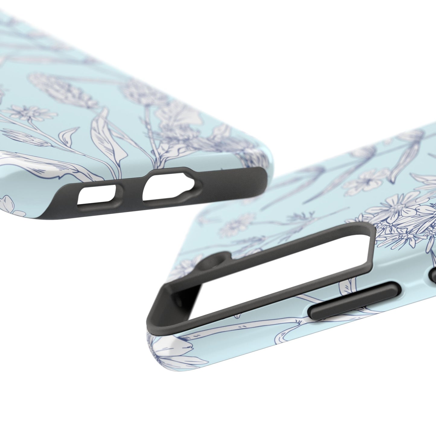 Blue Floral Phone Case