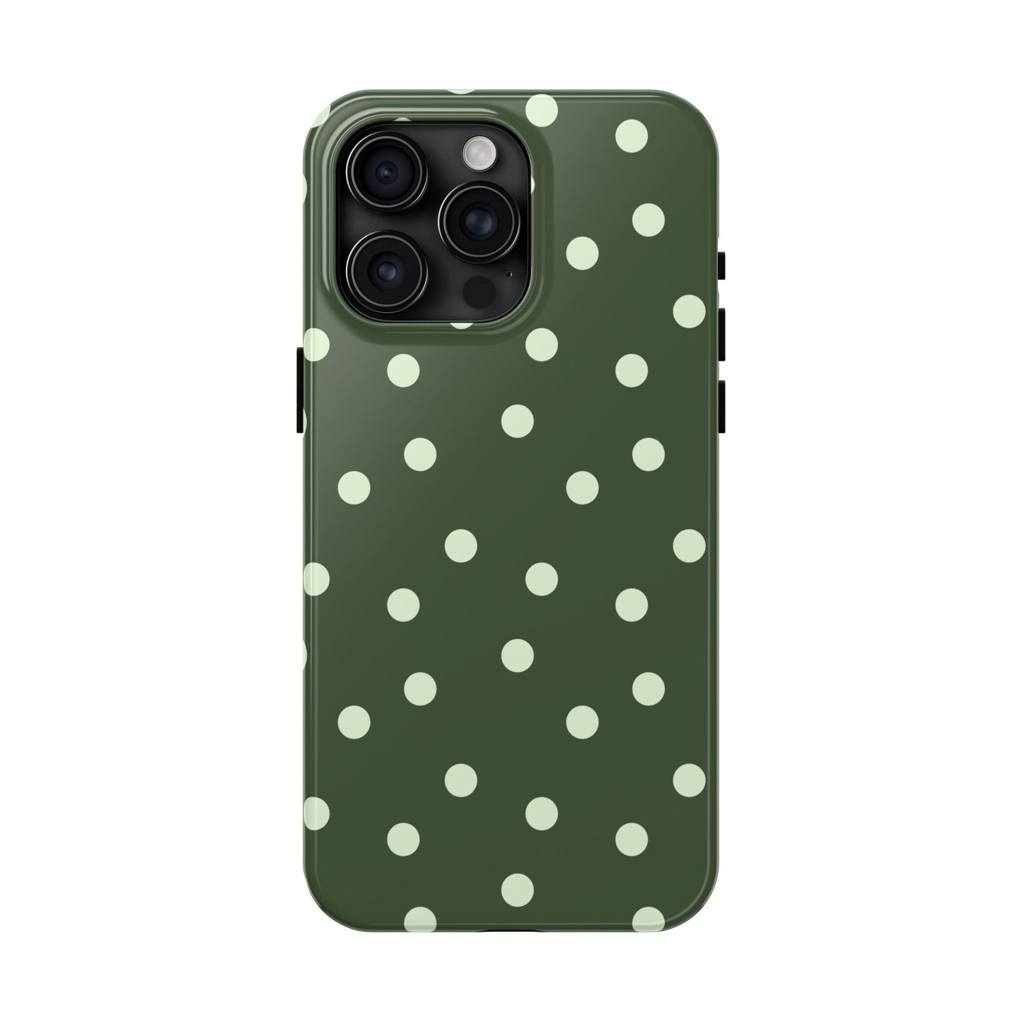 Olive Polka Phone Case