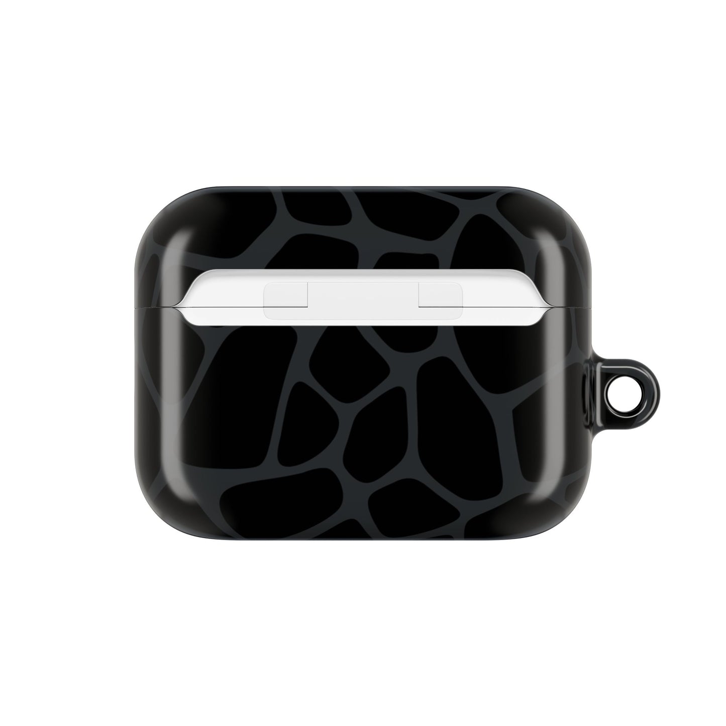Black Giraffe Print AirPod Cases