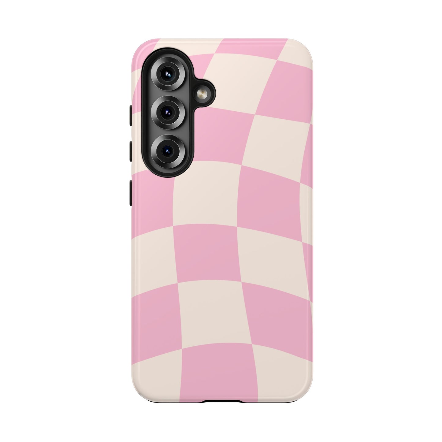 Blush Pink Gingham Phone Case