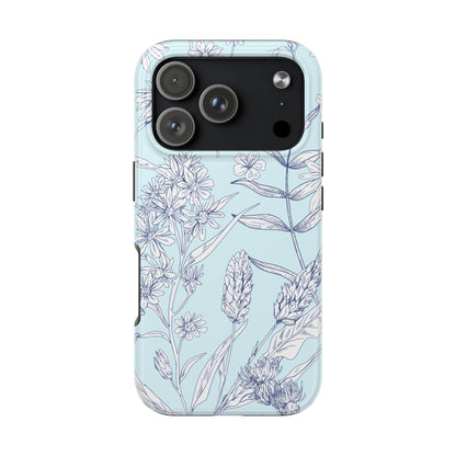 Blue Floral Phone Case