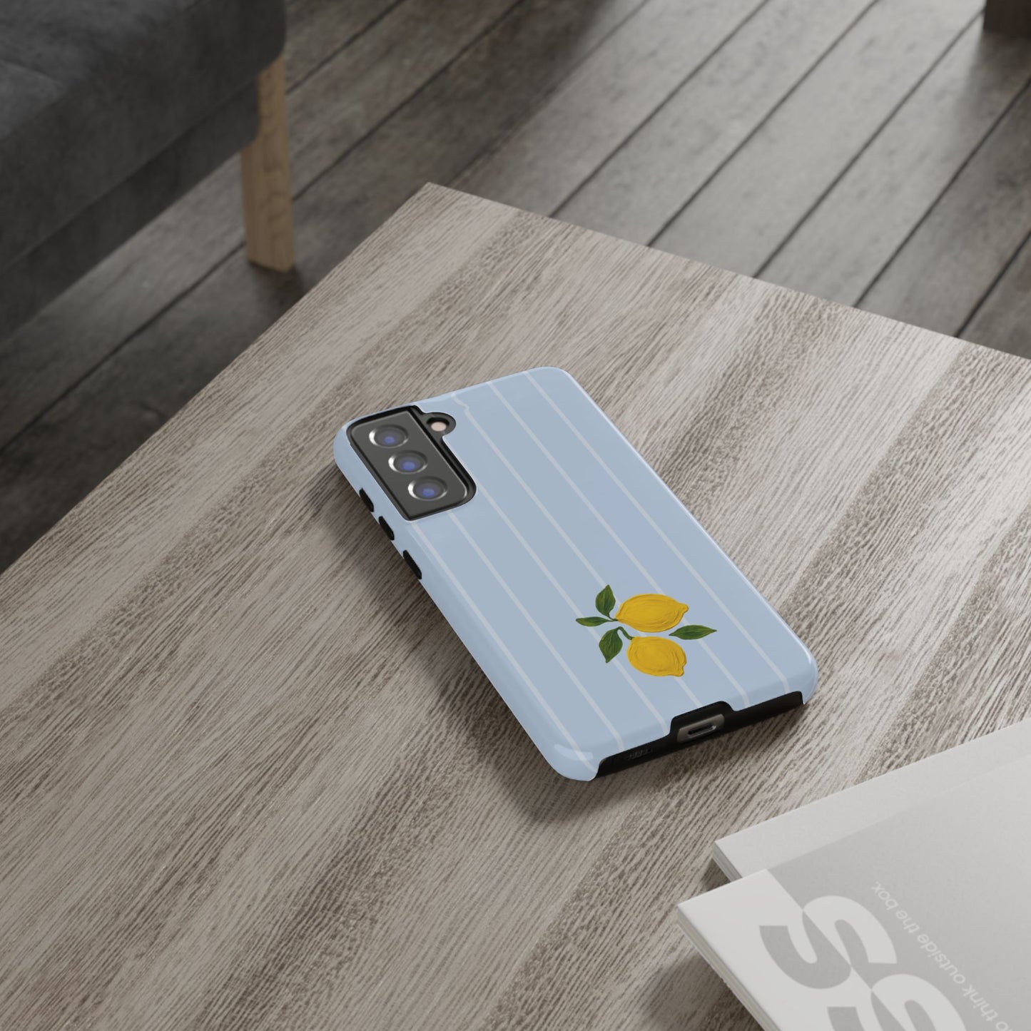 Lemon Blue Phone Cases