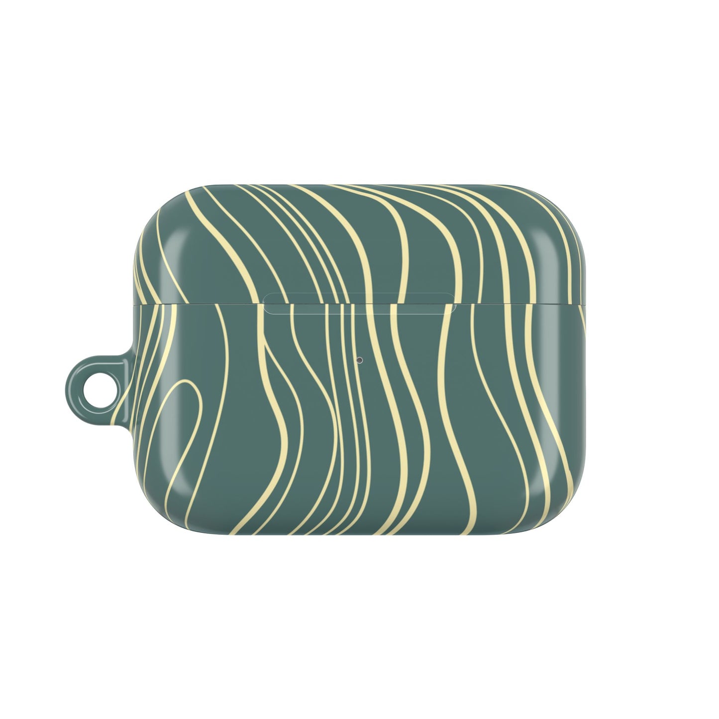 Yellow Lines AirPod Cases