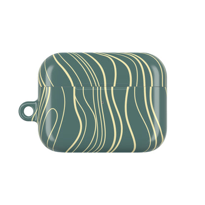Yellow Lines AirPod Cases